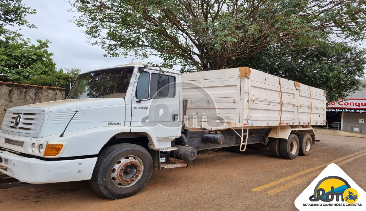 CAMINHAO MERCEDES-BENZ MB 1620 Caçamba Basculante Truck 6x2 Rodomano Caminhões e Carretas RIO VERDE GOIAS GO